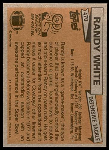 כרטיס רנדי לבן 1981 Topps 470