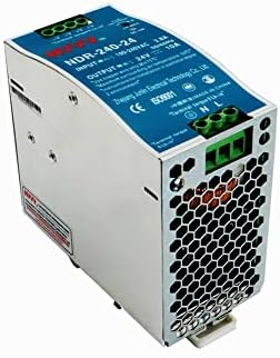 NDR-240-24 24V 10 AMP 240W DIN תעשייתי אספקת חשמל PFC