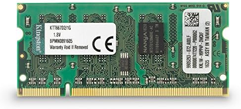 טכנולוגיית קינגסטון 1GB 667MHz זיכרון SODIMM לבחירת מחברות טושיבה