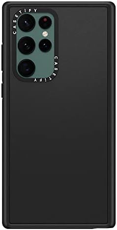 מקרה השפעה על Casetify עבור Samsung Galaxy S22 Ultra - Matte Black