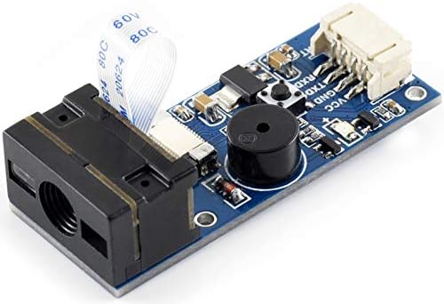 מודול סורק ברקוד, קודים 1D/2D קוראים פענח ברקוד ברקוד, קוד QR וכו 'על מיקרו USB וממשק UART מחבר