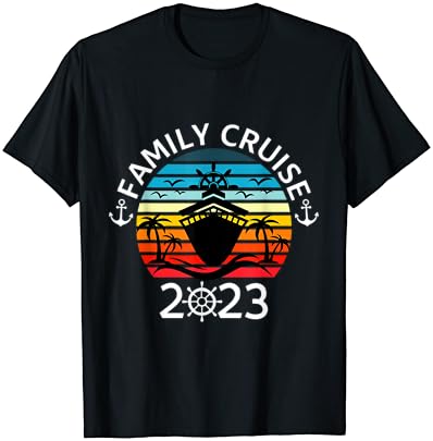 משפחת שיוט 2023 חופשה מצחיק מסיבת טיול ספינה 2023 חולצה