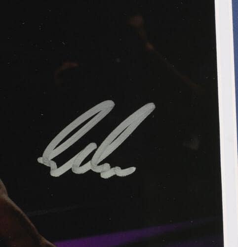 Luka Doncic חתום ממוסגר 16x20 דאלאס מאבריקס הפוך תמונה פאניני - תמונות NBA עם חתימה