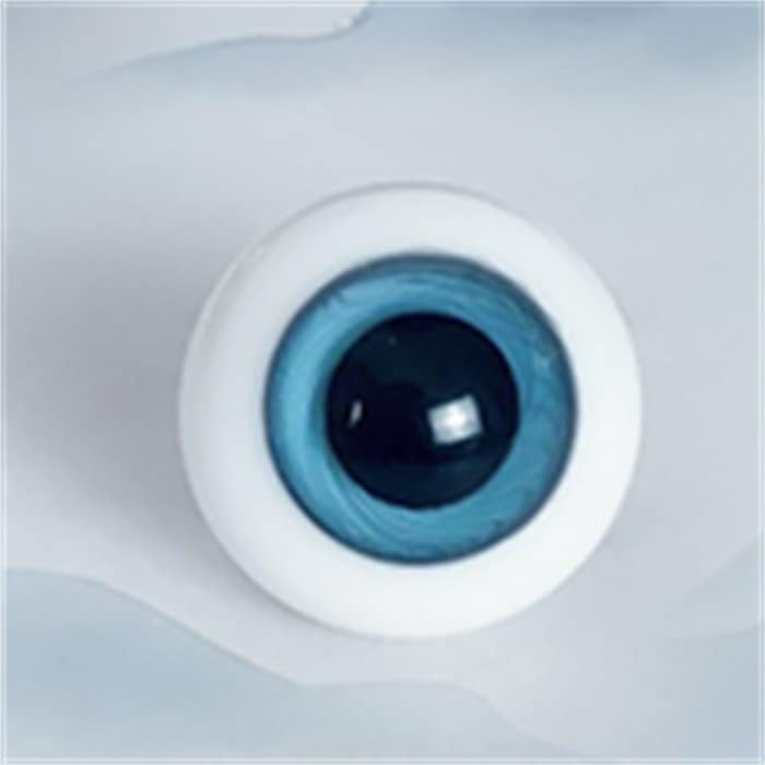 Teckeen 2x 12 ממ גלגל עיניים זכוכית נצנצים עבור בובות משותפות של כדור BJD