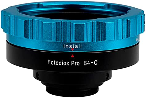 Fotodiox Pro עדשה מתאם הר תואם לעדשות B4 Eng Cine למצלמות C-Mount