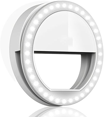 סלפי טבעת אור עבור טלפון מצלמה צילום, קליפ על אור