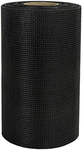 Adfors Vent Mesh, 8 x 100 ', פחם