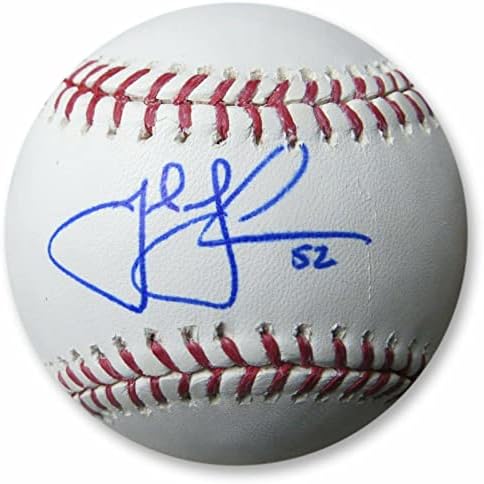 ג'וש לינדבלום חתום על חתימות MLB בייסבול לוס אנג'לס דודג'רס 52 CBL COA - כדורי בייסבול עם חתימה