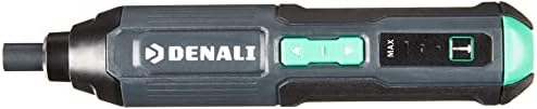 Brand - Denali מאת Skil 4V מברג מקל אלחוטי עם סט סיביות של 34 חלקים, תיק נשיאה וכבל USB