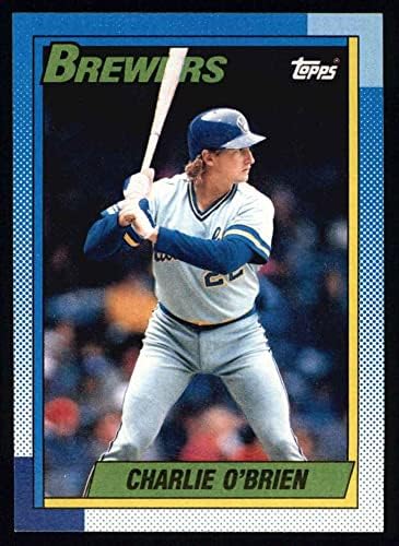 1990 Topps 106 CHARLIE O'Brien Milwaukee Brewers NM/MT Brewers