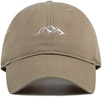 כובע הרים מודרני - כובע כותנה כובע חיצוני - כובע בייסבול רך, קל משקל ונושם