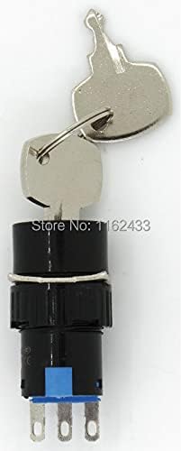 5 יחידות / הרבה SA16-11Y 16 ממ מנעול עצמי-כבוי כפתור כפתור כפתור כפתור כפתור מפתח