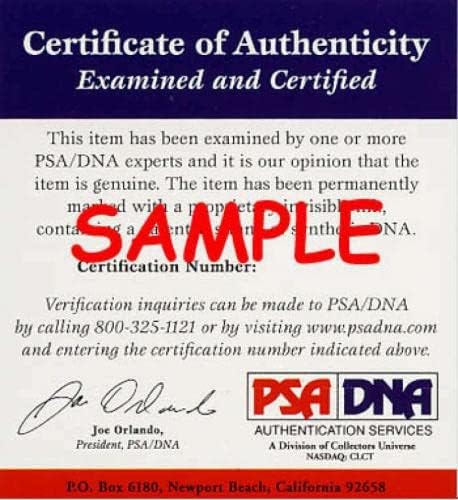 Hank Aaron PSA DNA Cert Autographty Leagut