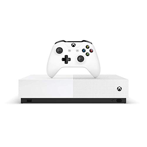 Xbox One S 1TB צרור מהדורה כל-דיגיטלית, בקר אלחוטי, הורד קודים למיינקראפט, ים הגנבים וה- Fortnite Battle Royale,