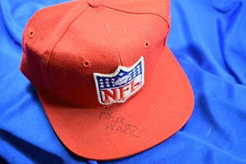 ביל וולש PSA DNA חתום על חתימת כובע NFL