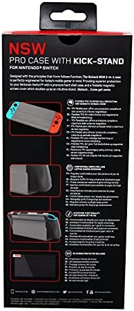 Gioteck - מקרה Pro עם Kick Stand for Nintendo Switch