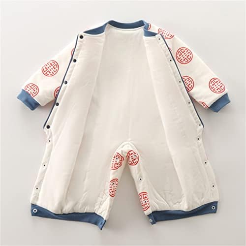 תינוקת תינוקת תינוקת לוח שנה לוח שנה סינית ראש השנה חליפת טאנג פליס מרופדת שרוול ארוך שמלות סיניות