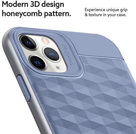 Parallax Caseology עבור Apple iPhone 11 Pro Case - Silver