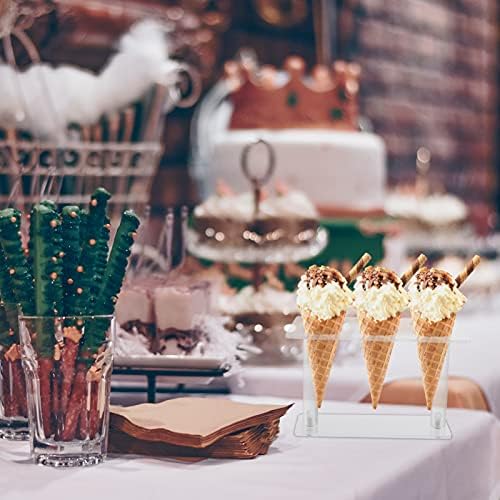 CABILOCK 1PC עוגת שלג מעשית תצוגת יום נישואין ציוד שולחן חטיף אפיית לילדים קישוטים לעמדת יום הולדת