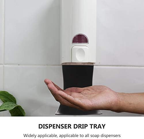 CABILOCK SOAP DISPENSER DIRP לוכד 2 PCS DISPERSER DISPERSER מחזיק סבון מתקן סבון מגש טפטוף הר הרכבה אוטומטית