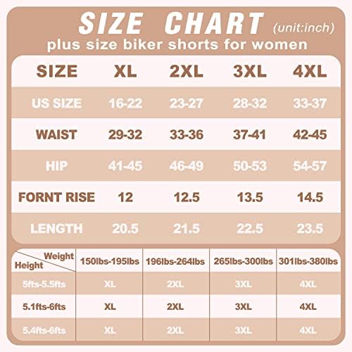 היי קלסמיקס 3 חבילה פלוס מכנסי אופנוען בגודל גודל למותניים בגובה נשים ללא ראיה באמצעות אימון מכנסי יוגה
