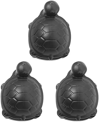 3 יחידות אביזרים שחור ניקוי אביזרי מברשת דגי קריקטורה בצורת מיני מגנטי קטן מגרד כלים זכוכית מגרדים שפד