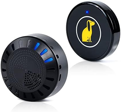 פעמוני כלב קוסטון, פעמון כלב לאימון בסיר, אייפ55 פעמון דלת עמיד למים לכלב הפועל בגובה 490 רגל עם 38 מנגינות