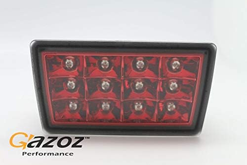 ביצועי Gazoz עוצמה כפולה F1 LED נורית בלם רביעית - סט מלא לשנים 2011-2019 Subaru WRX STI XV