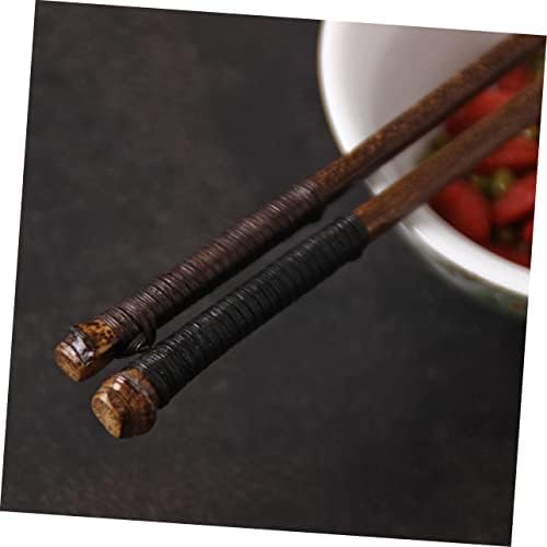 יארדווה יפני סגנון סושי מקלות אכילה בעבודת יד כלי שולחן מנגל סטי קוריאני מקלות אכילה 1 זוג אימון מקלות אכילה