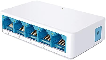 Uoeidosb 5 יציאה מהירה גבוהה של Gigabit Mini מתג רשת RJ45 1000Mbp