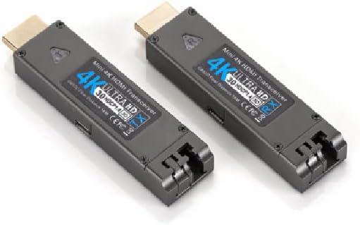 ממיר סיבים של Beneston HDMI / 4K / 1080p / 60Hz / 4096 x 2160 / HDMI 1.4 HDCP 1.4 / CCTV / מערכת / מיקרו-