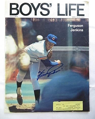 פרגי ג 'נקינס חתם על מגזין חתום חיי בנים 1973 קאבס ג' יי. אס. איי אה04357-מגזינים עם חתימה של ליגת הבייסבול