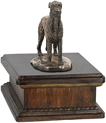 אירי כלב זאב, כד עבור כלב אפר זיכרון עם פסל, לחיות מחמד של שם וציטוט-ארטדוג אישית