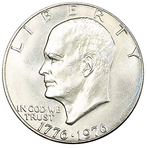 1976 P סוג 1 BU BICENNENNIAL EISENHOWER DOLLAR CHOYE