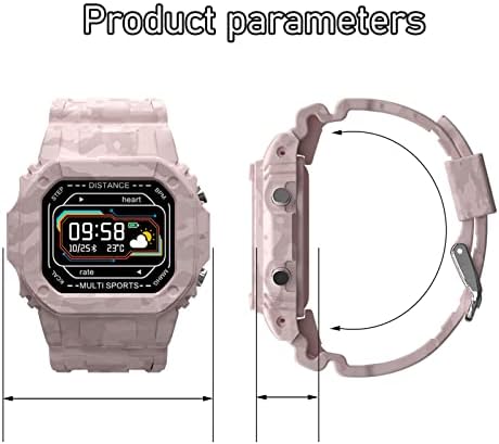 Ladigasu Watch Smart IP67 עמיד למים חיצים חיצוניים שעונים בגודל 0.96 אינץ