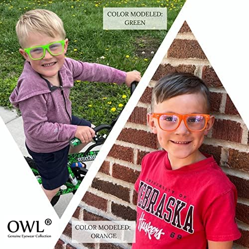 ינשוף 3 זוגות ילדי ברור עדשת משקפיים להגן על ילד של עיניים מפני חסימת