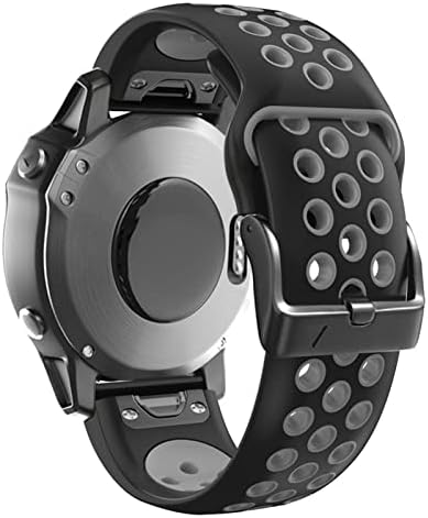 Dyizu Sport Silicone Watchband for Garmin Fenix ​​7x 7 6x 6 Pro 5x 5plus s60 935 שחרור מהיר 22 26 ממ רצועת