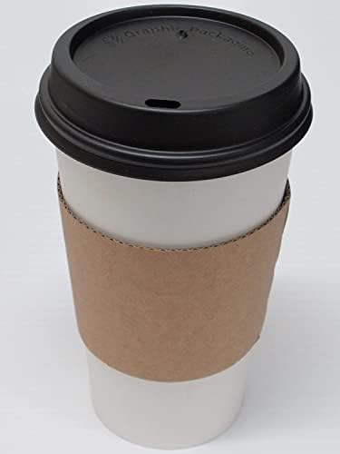 מחזיק מעיל שרוול כוס חמה מנייר דקוני / קרטון גלי מגן מבודד חם וקר / משקאות תה חלב קפה אספרסו ומגן