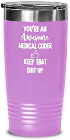 רפואי המתכנת כוס אתה מדהים נסיעות ספל לנשים מצחיק 20 או 30 עוז מבודד קר חם כוס