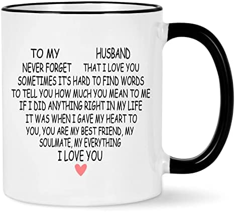 מתנות ליום האהבה של Wenssy לבעל לבעלי לעולם אל תשכח שאני אוהב אותך מתנות בעל כוס מתנות ליום הולדת לחתונה