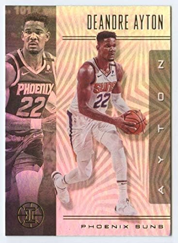 2019-20 אשליות פאניני 48 DeAndre Ayton Phoenix Suns NBA כרטיס מסחר בכדורסל