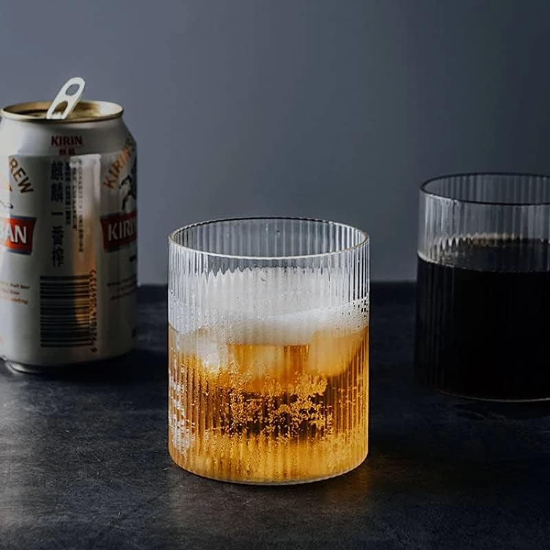 אוריגמי סגנון זכוכית כוס שקוף תה קפה ספל קרח בירה כוס חום עמיד מבודד זכוכית כוס יצירתי חלב מיץ ספל