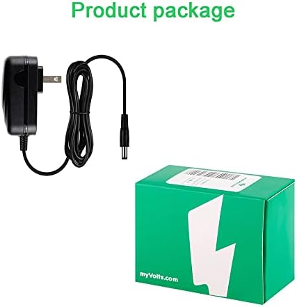 MyVolts 12V מתאם אספקת חשמל תואם/החלפה ל- LACIE D2 USB 3.0 Thunderbolt 3TB כונן קשיח חיצוני - התקע האמריקני