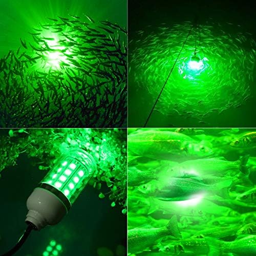 12V 10W/45W LED LED אור דיג אור, מתחת למים Finder Finder Liffient Lint Crappie פתיונות פיתיון