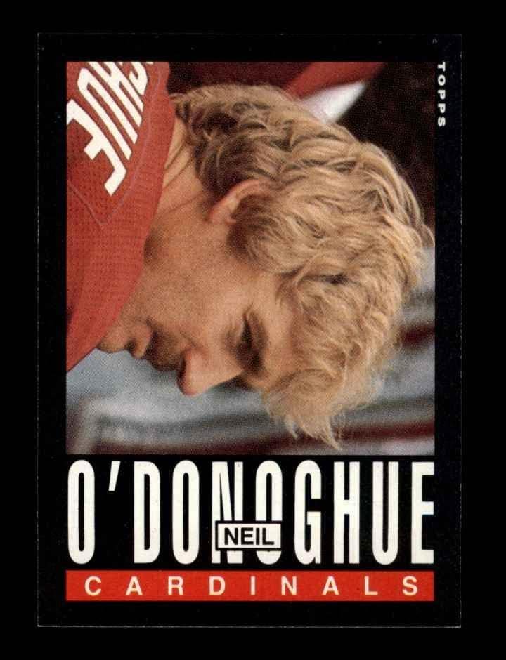 1985 Topps 145 Neil O'Donoghue St. Louis Cardinals-FB NM/MT Cardinals-FB Auburn