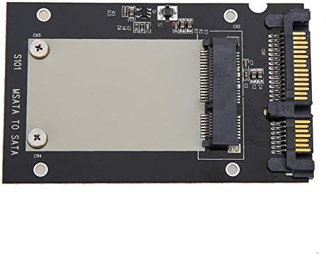 Dobrygalpe S101 מצב מוצק תיבת העברת תיבת העברה msata ל- SATA III SSD 2.5 אינץ ', שחור