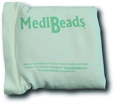 Medibeads חום לח כרית חימום מיקרוגל וחבילה קרה עוטפים שרוול קרפלי לפרק כף היד