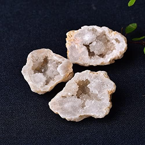 Binnanfang AC216 1PC קוורץ טבעי אוגאד חיתוך גאודה אשכול קריסטל אבן ריפוי רייקי דגימה מינרלית דגימה קוורץ דיו קישוט