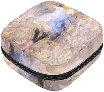 שמן ציור בעלי החיים מפית סניטרית אחסון תיק נייד תקופת ערכת תיק כרית שקיות עבור תקופת וסת כוס תיק