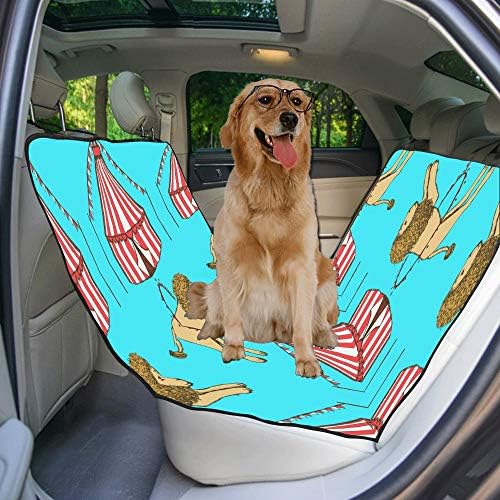 כיסוי מושב כלב מותאם אישית הולה הופ עיצוב סגנון חמוד קריקטורה הדפסת רכב מושב מכסה לכלבים